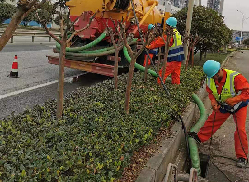 荣成市政管道清淤